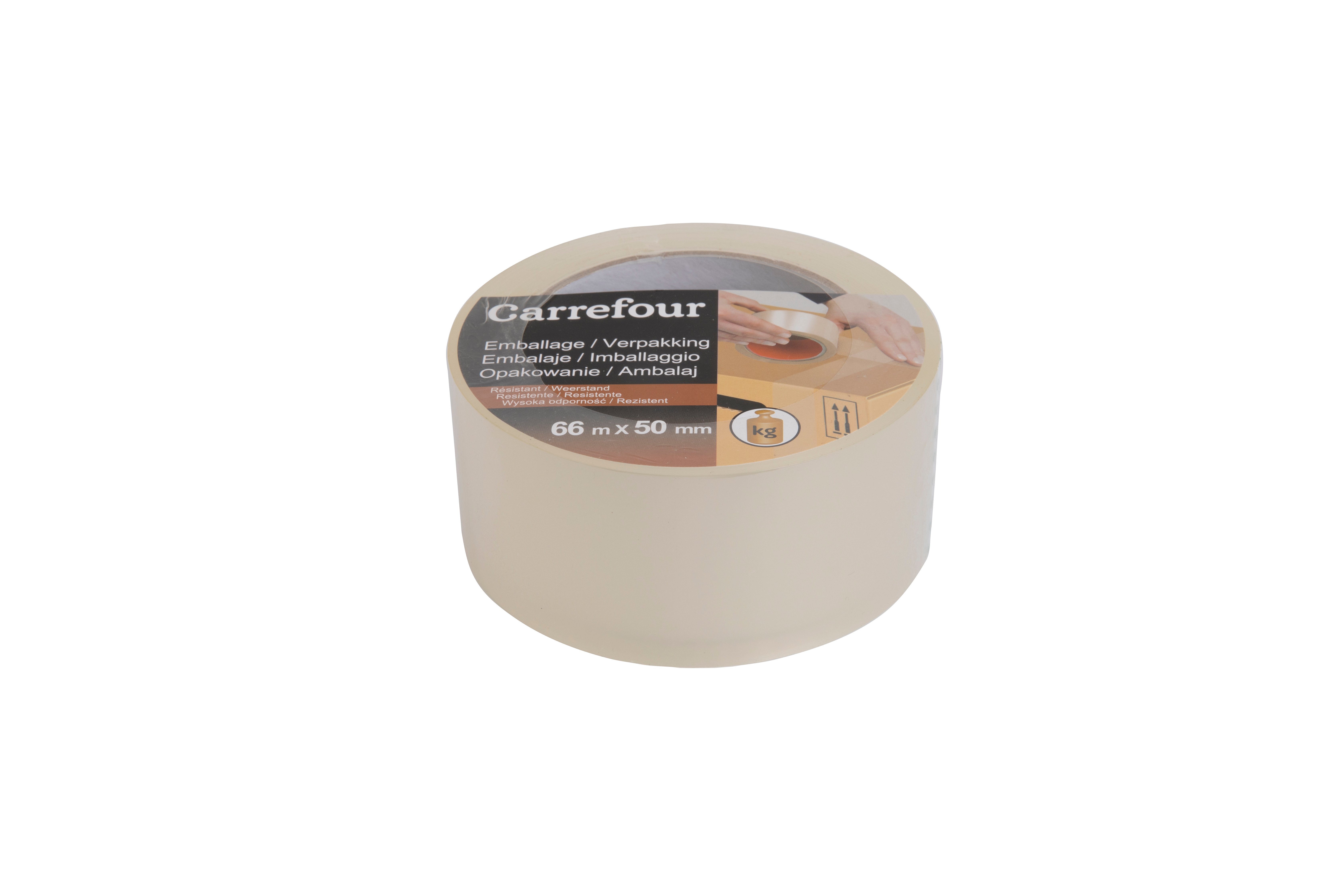 Carrefour Nastro imballo trasparente 66x50