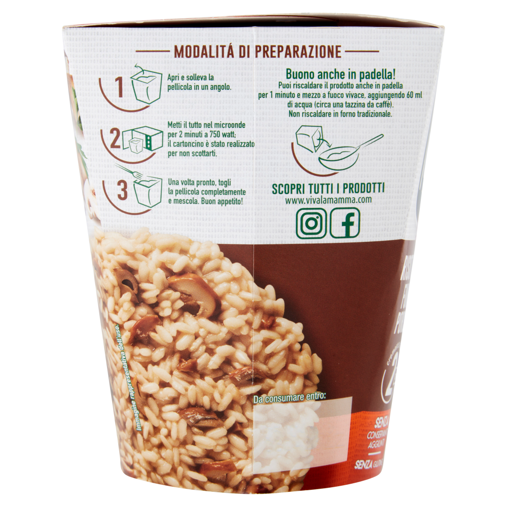 Viva la Mamma Risotto con Funghi Porcini&nbsp;300 g