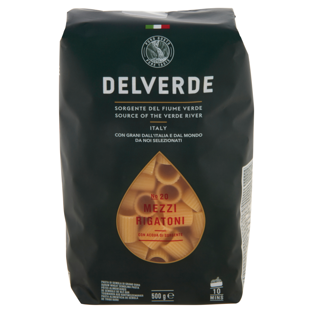 Delverde No 20 Mezzi Rigatoni 500 g