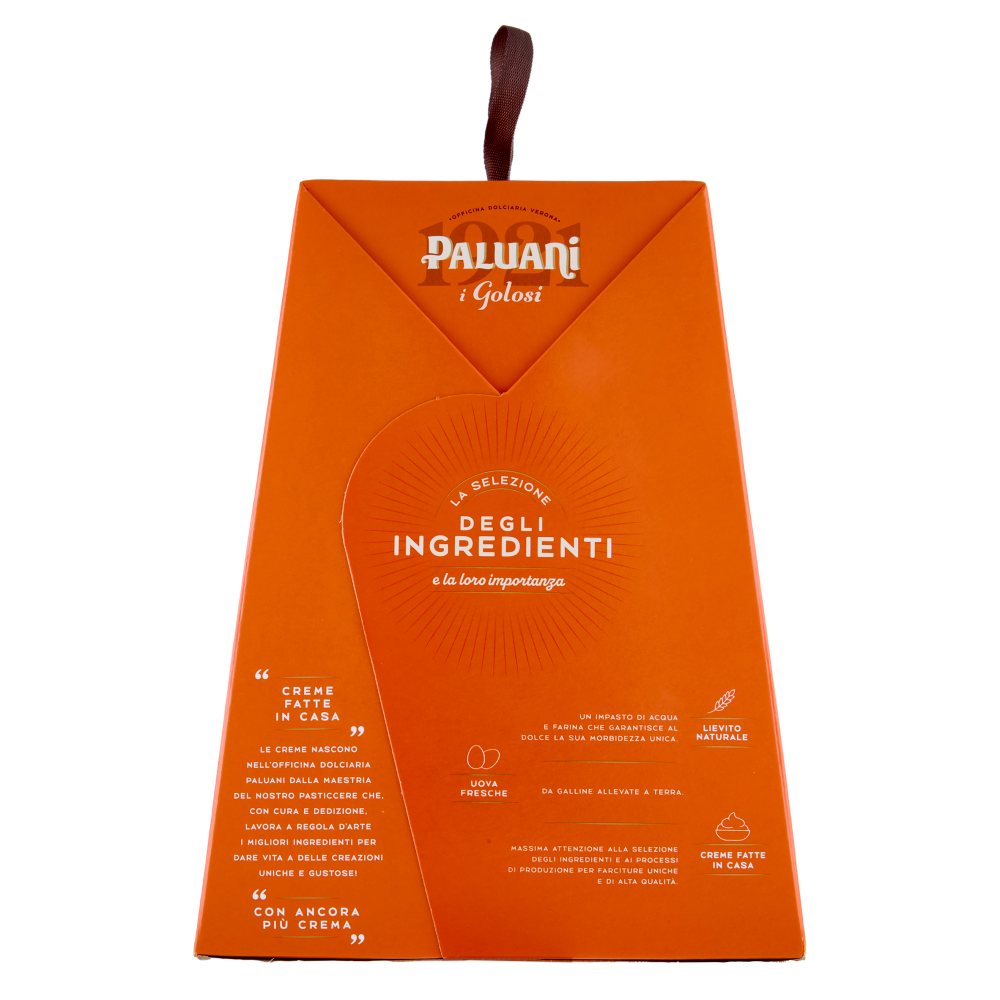 Paluani i Golosi Pandoro con Crema al Gianduia 750 g