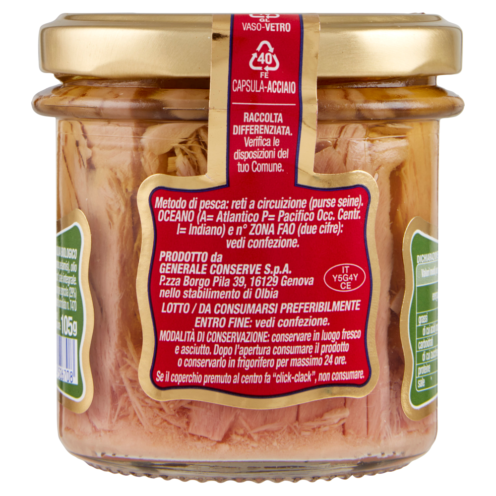 Asdomar Filetti di Tonno all'olio extravergine di oliva Biologico 150 g