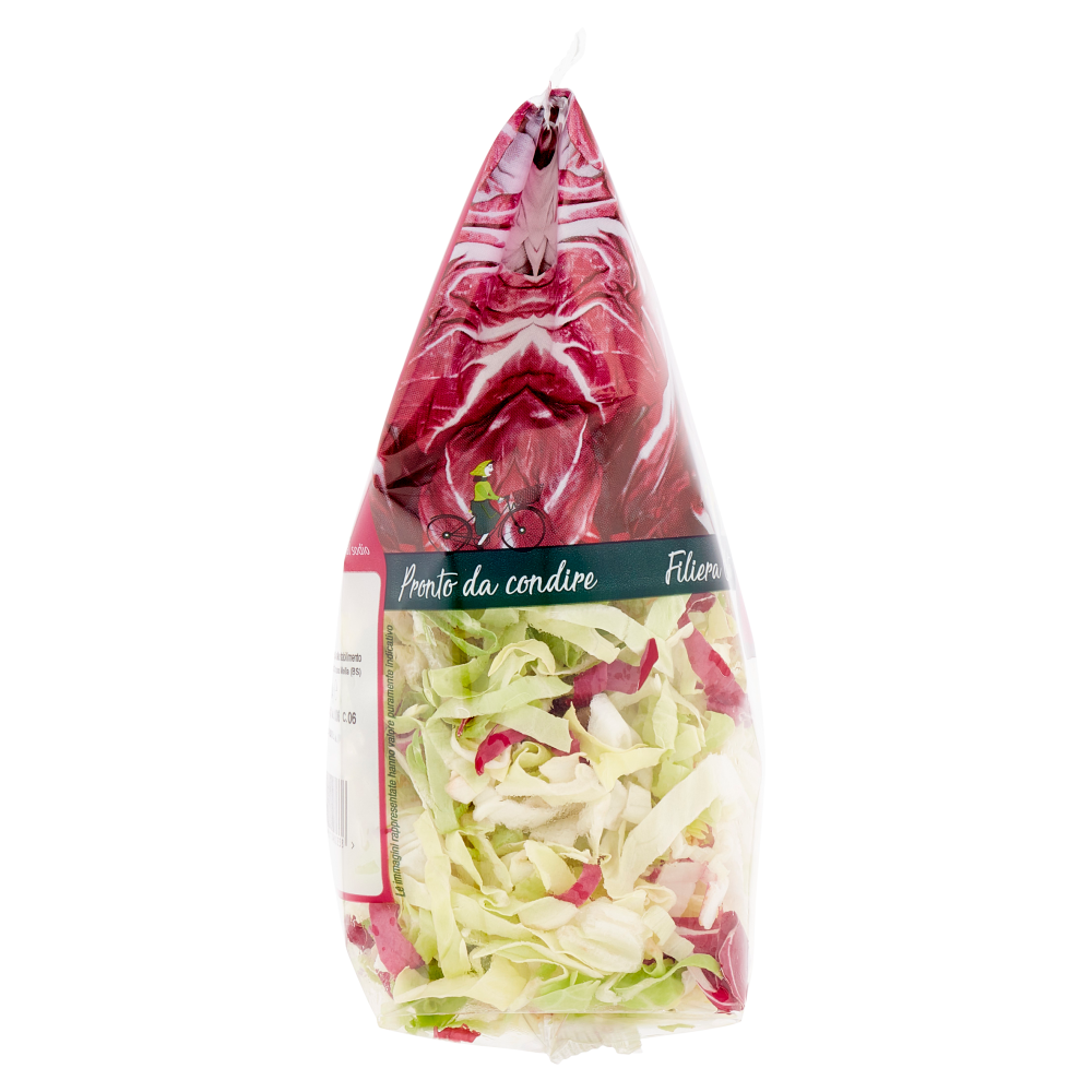 Bontà di Stagione Duetto Julienne Radicchio Rosso e Pan di Zucchero 250 g