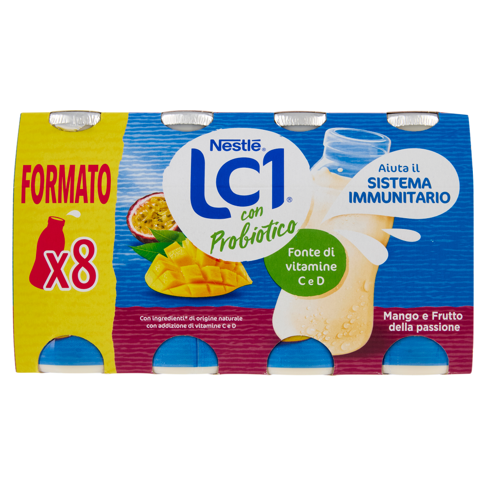 NESTL&Eacute; LC1 con Probiotico Mango e Frutto della passione 8x90g