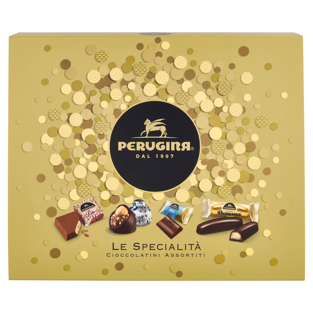 PERUGINA Le Specialità Cioccolatini Assortiti Scatola Regalo 262,7g