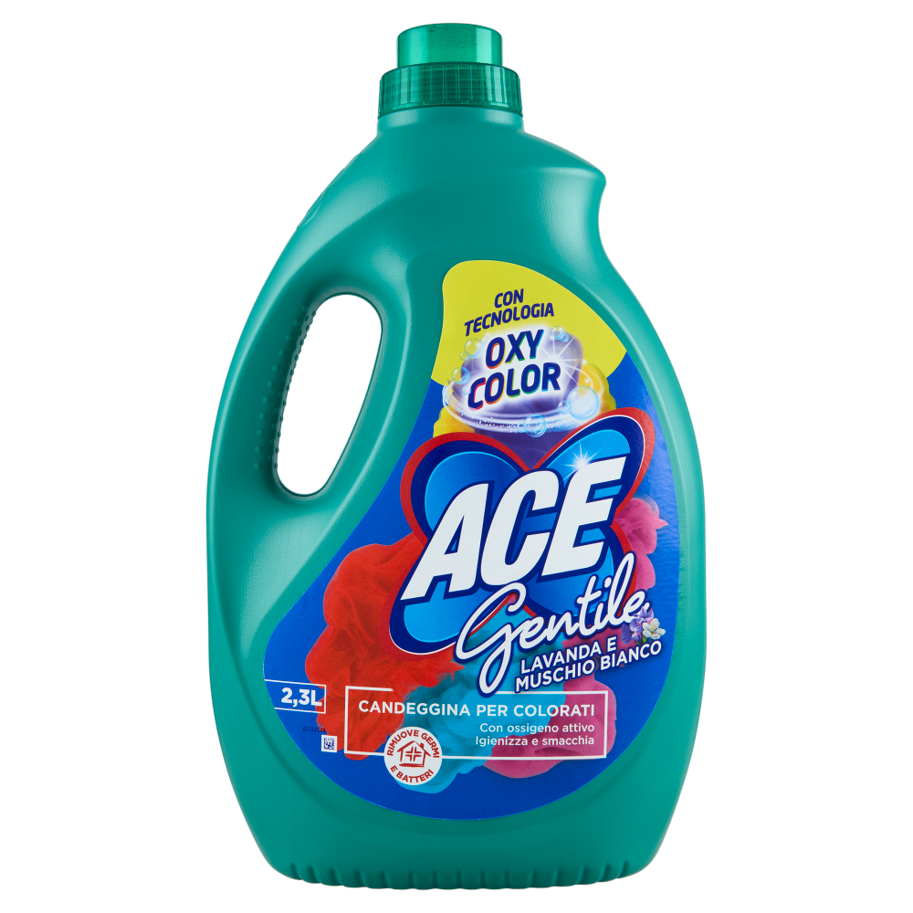 Ace Gentile Lavanda e Muschio Bianco Candeggina per Colorati 2,3 L