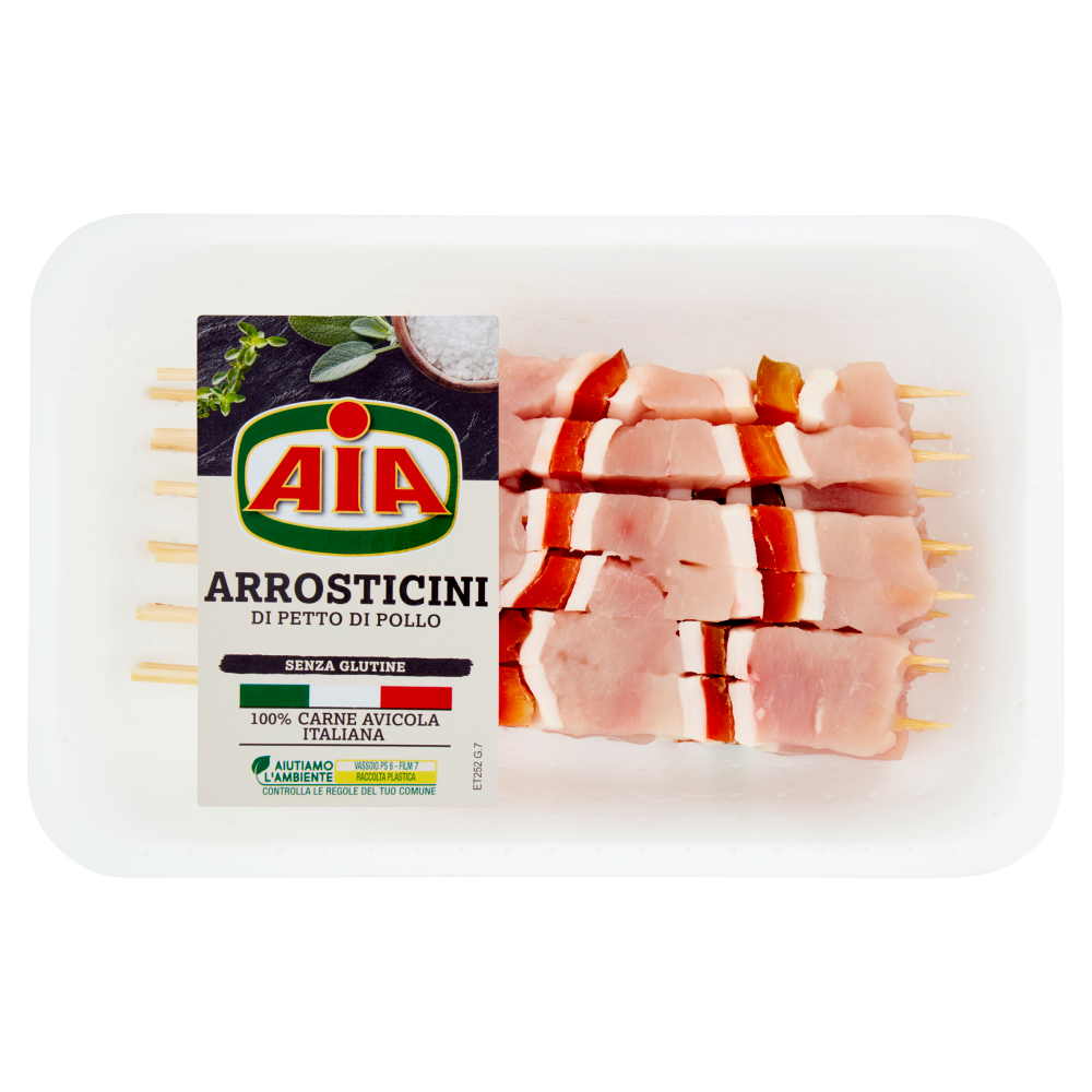 Aia Arrosticini di Petto di Pollo 0,300 kg