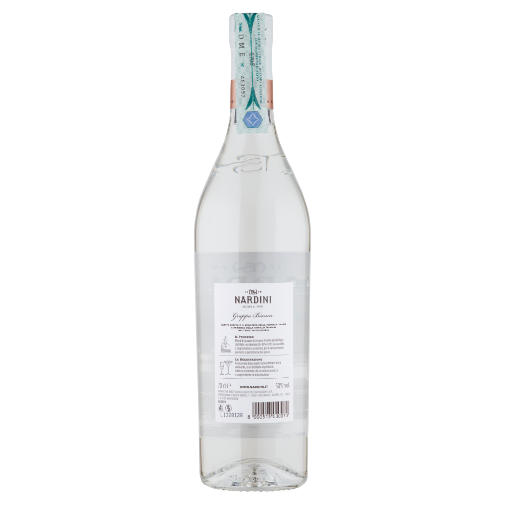 Nardini Grappa Bianca 70 cl