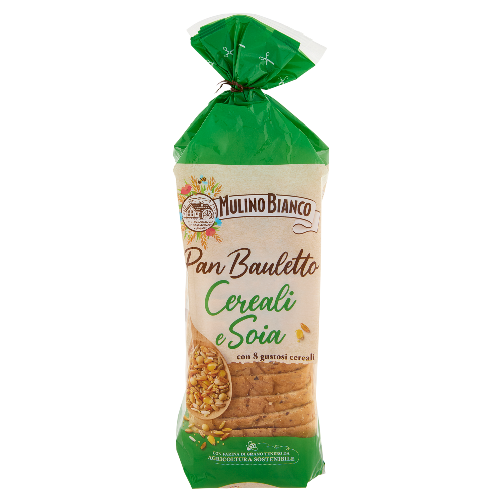 Mulino Bianco Pan Bauletto Cereali Pane Ideale per Panini 400g