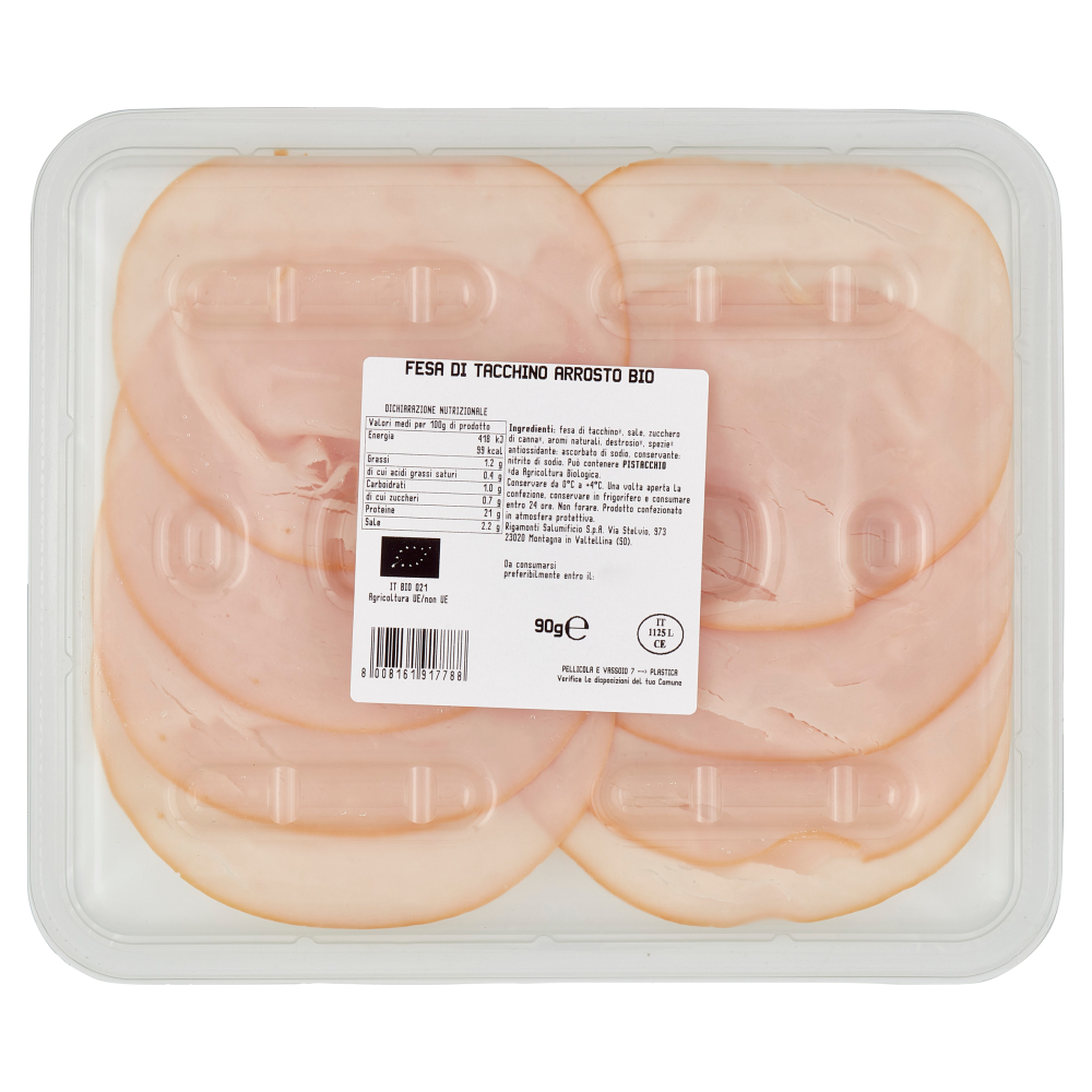 Rigamonti Fesa di Tacchino Arrosto 90 g