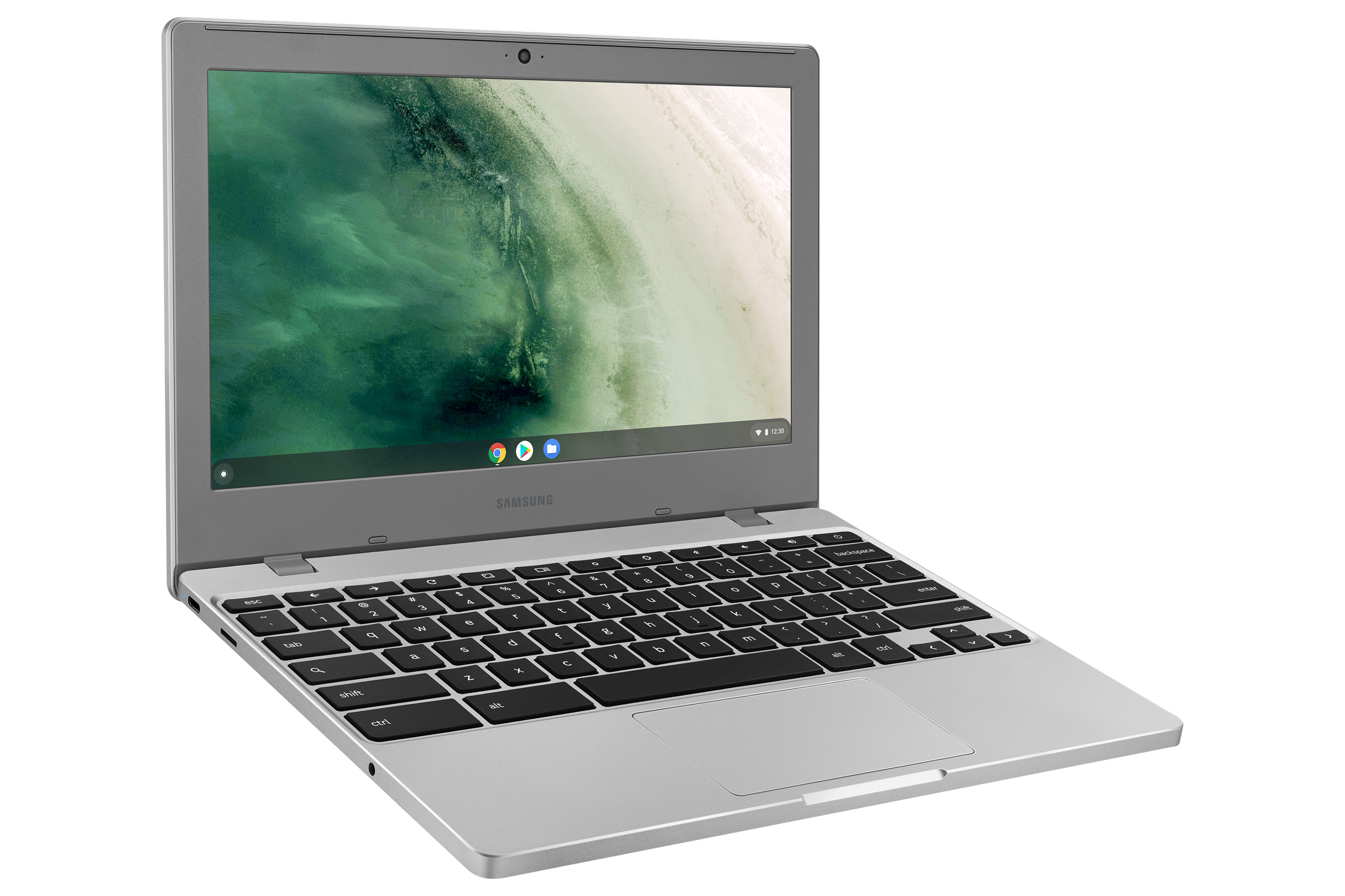 Samsung Chromebook 4 Intel® Celeron® N4000 29,5 cm (11.6") HD 4 GB LPDDR4-SDRAM 64 GB eMMC Wi-Fi 5 (802.11ac) ChromeOS Argento