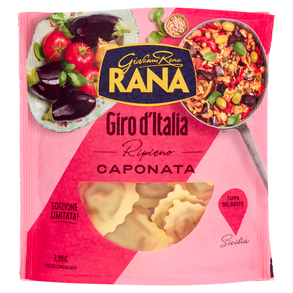 Giovanni Rana Giro d'Italia Ripieno Caponata 250 g