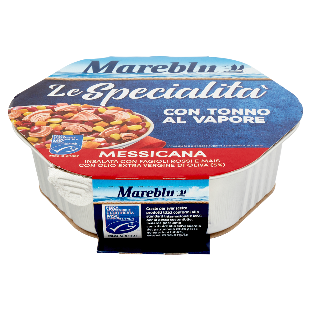 Mareblu Le Specialità con Tonno al Vapore Messicana 220 g