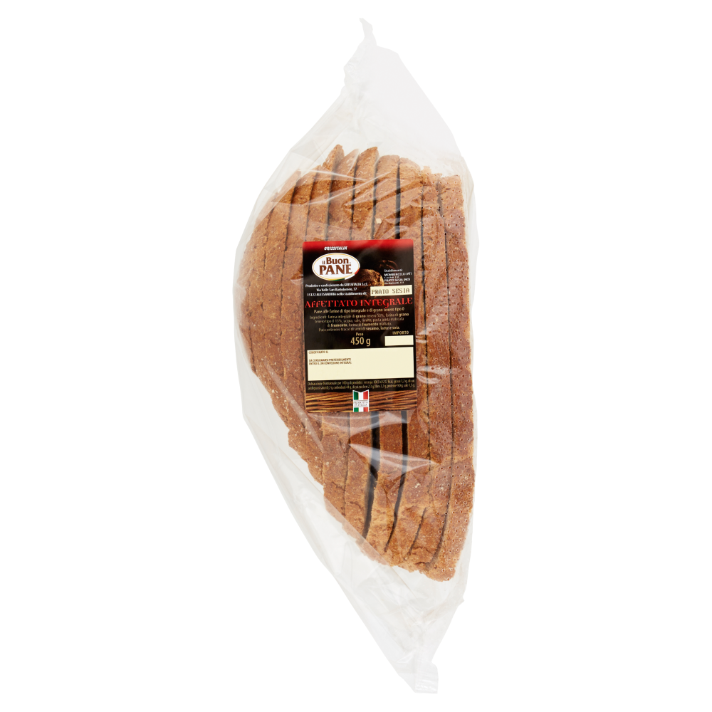 il Buon Pane Affettato Integrale 450 g