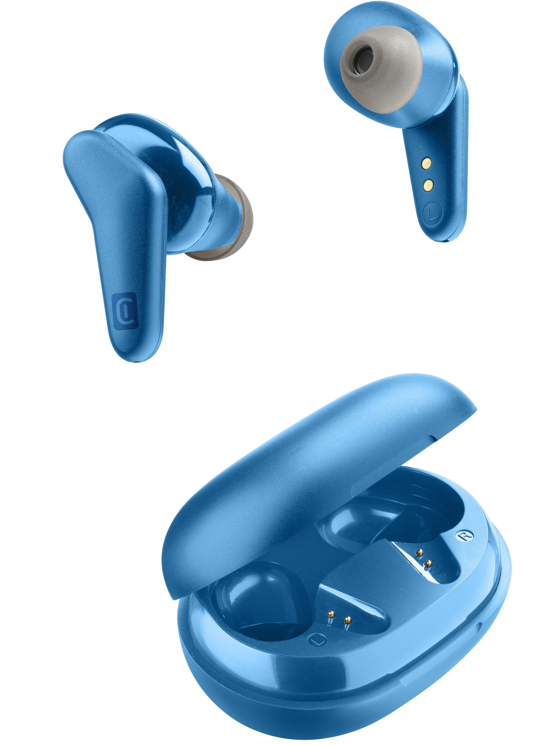Cellularline HARK Auricolari Bluetooth® stereo senza fili con custodia di  ricarica Blu | Carrefour