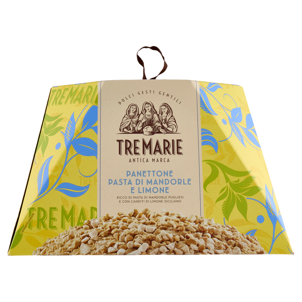 Tre Marie Panettone Pasta di Mandorle e Limone 850 g