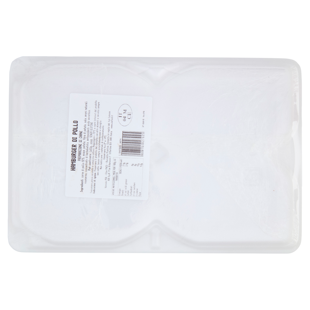 Aia Carne al Fuoco Hamburger Classico di Pollo 0,400 kg