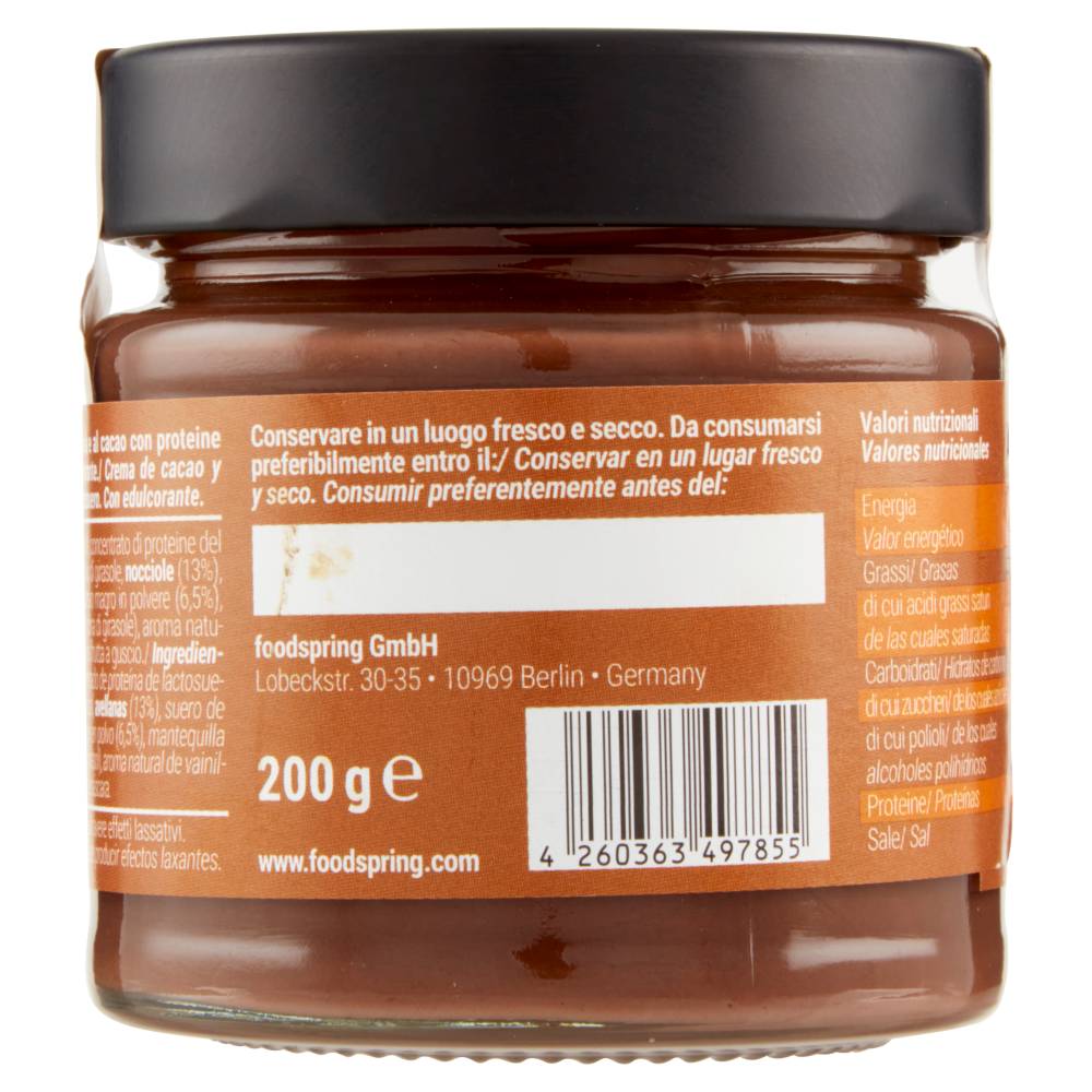 foodspring Protein Cream Nocciola 200 g