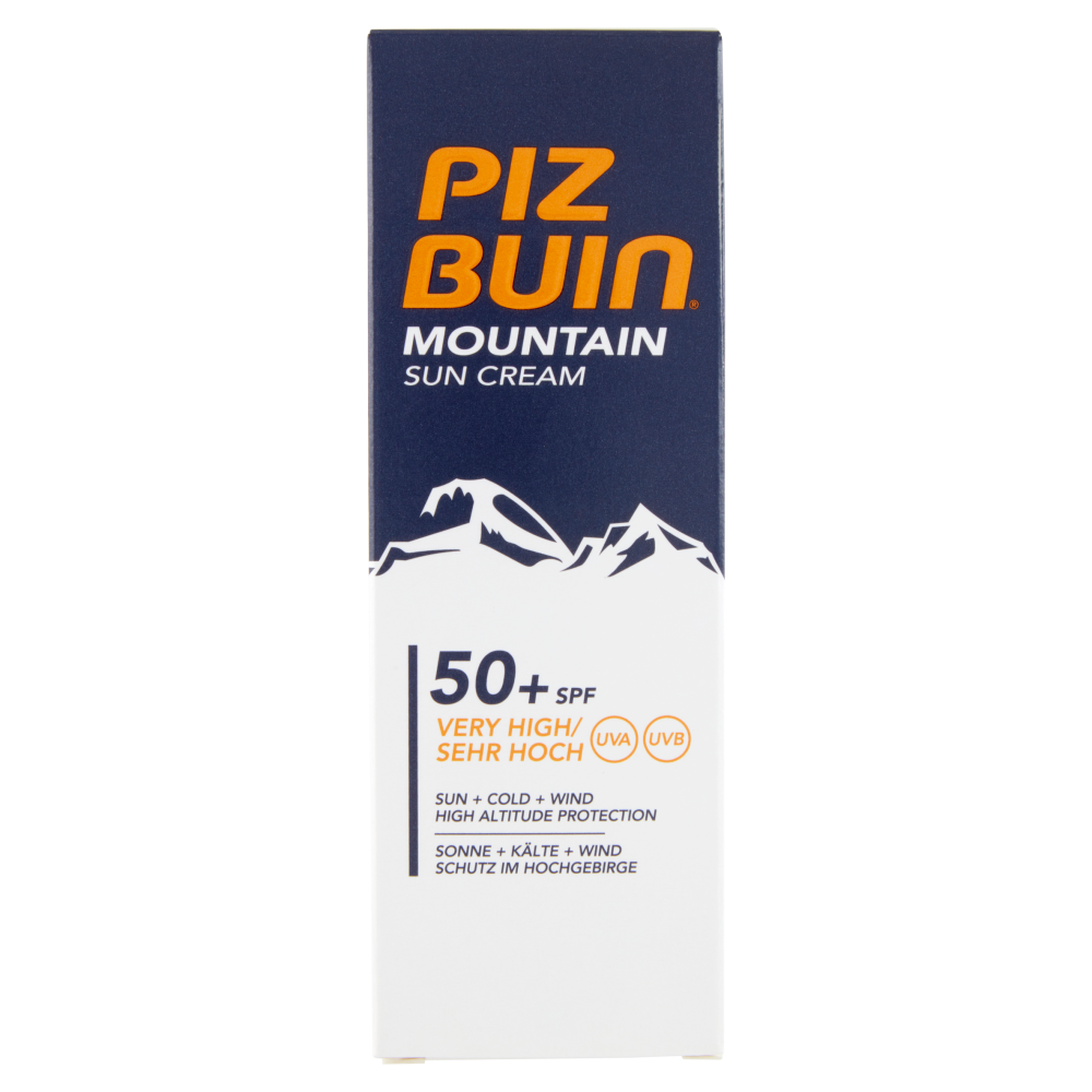 Piz Buin Mountain Sun Cream 50+ SPF Very High 50 ml