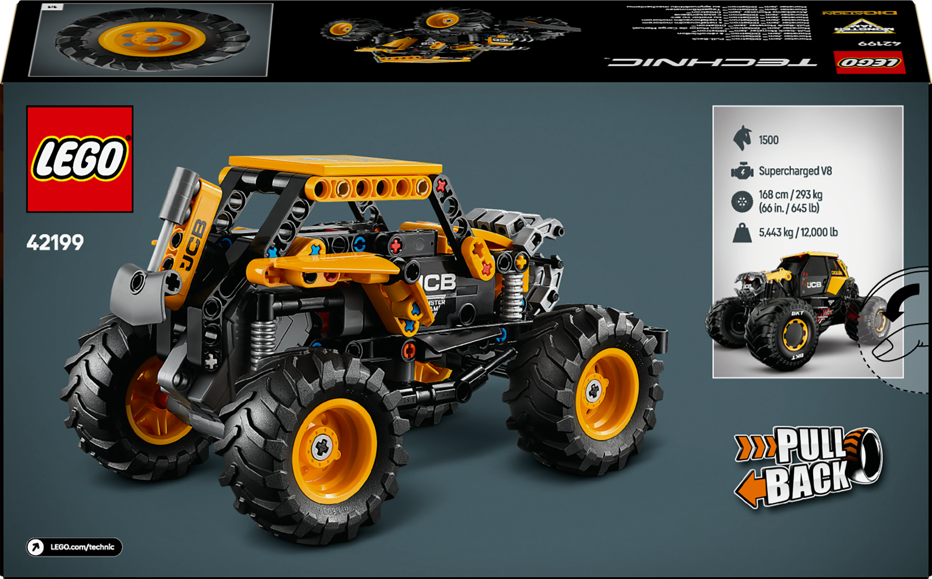 LEGO Technic Pull-back Monster Jam™ DIGatron™