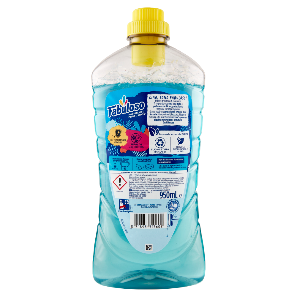 Fabuloso detersivo pavimenti profumato Fiori di Loto 950 ml
