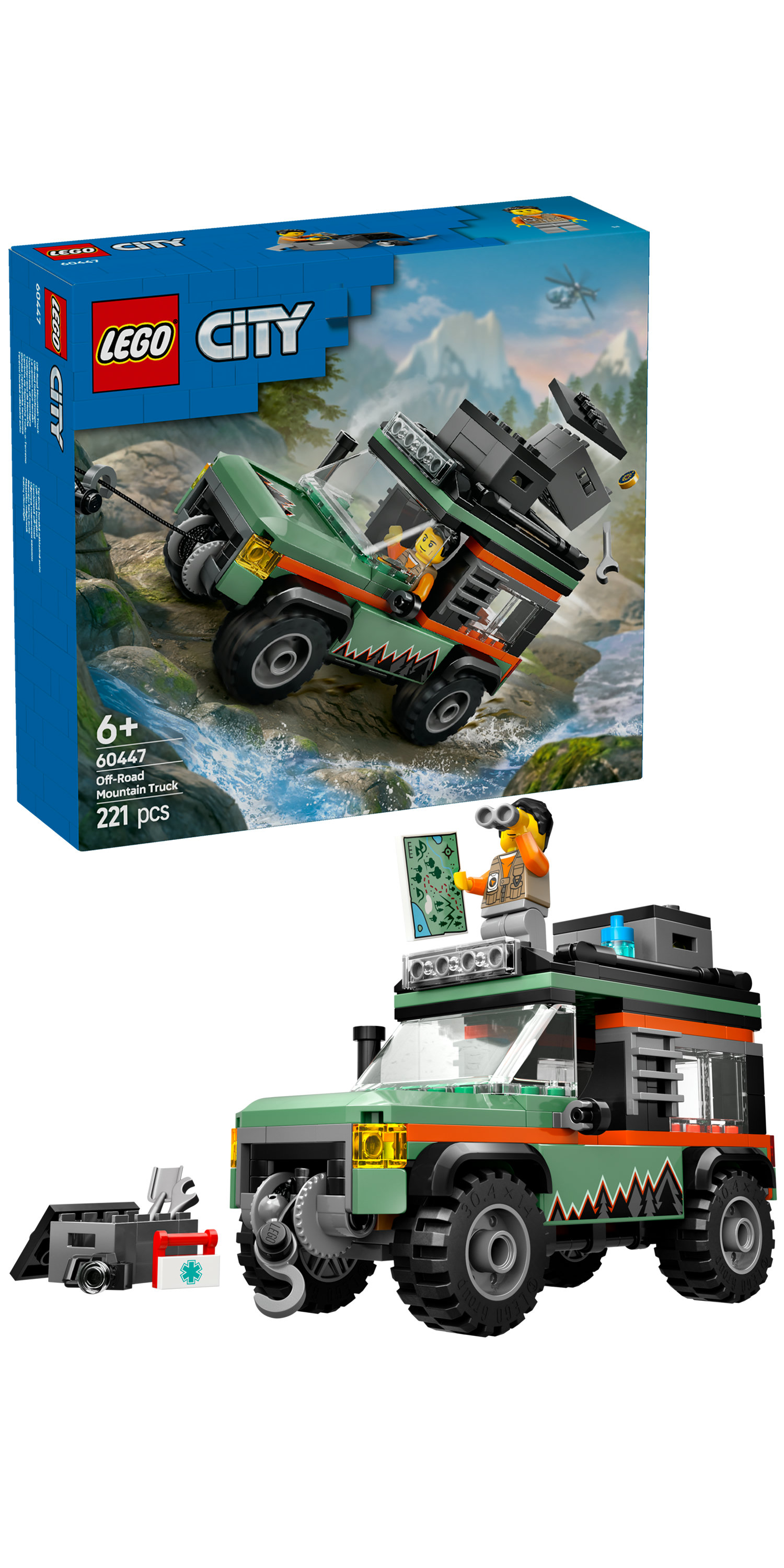LEGO City Fuoristrada di montagna 4x4