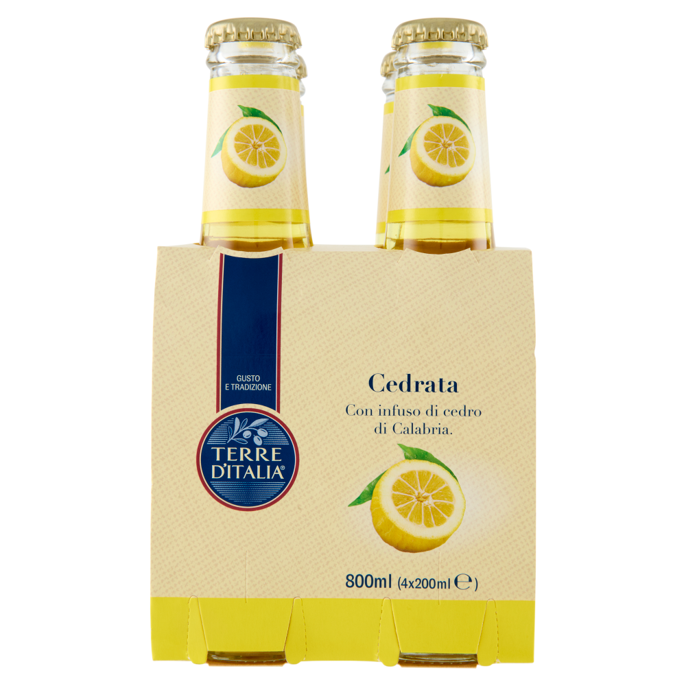 Terre d'Italia Cedrata 4 x 200 ml
