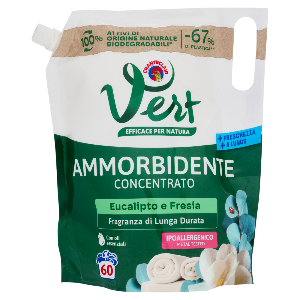 Vert di Chanteclair Ammorbidente Concentrato Eucalipto e Fresia 1200 ml
