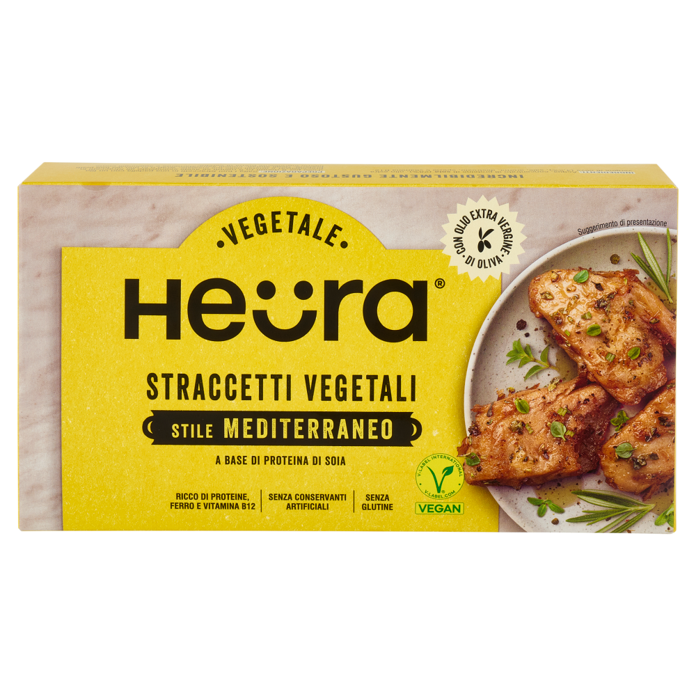 Heura Straccetti Vegetali Stile Mediterraneo 180 g