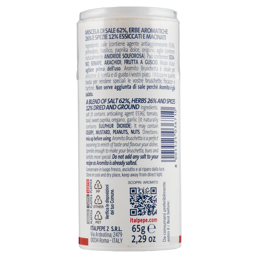 Italpepe Aromito Bruschetta 65 g