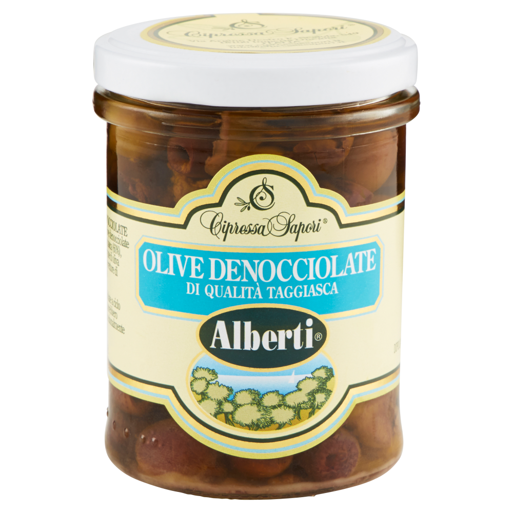 Alberti Olive denocciolate di qualità taggiasca 170 g