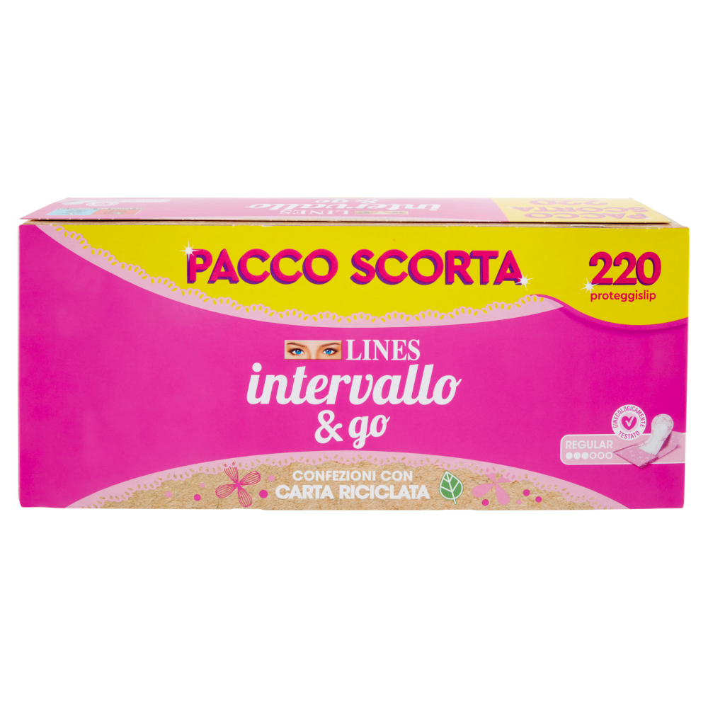 Lines intervallo & go Regular Penta Ripiegato 220 pz