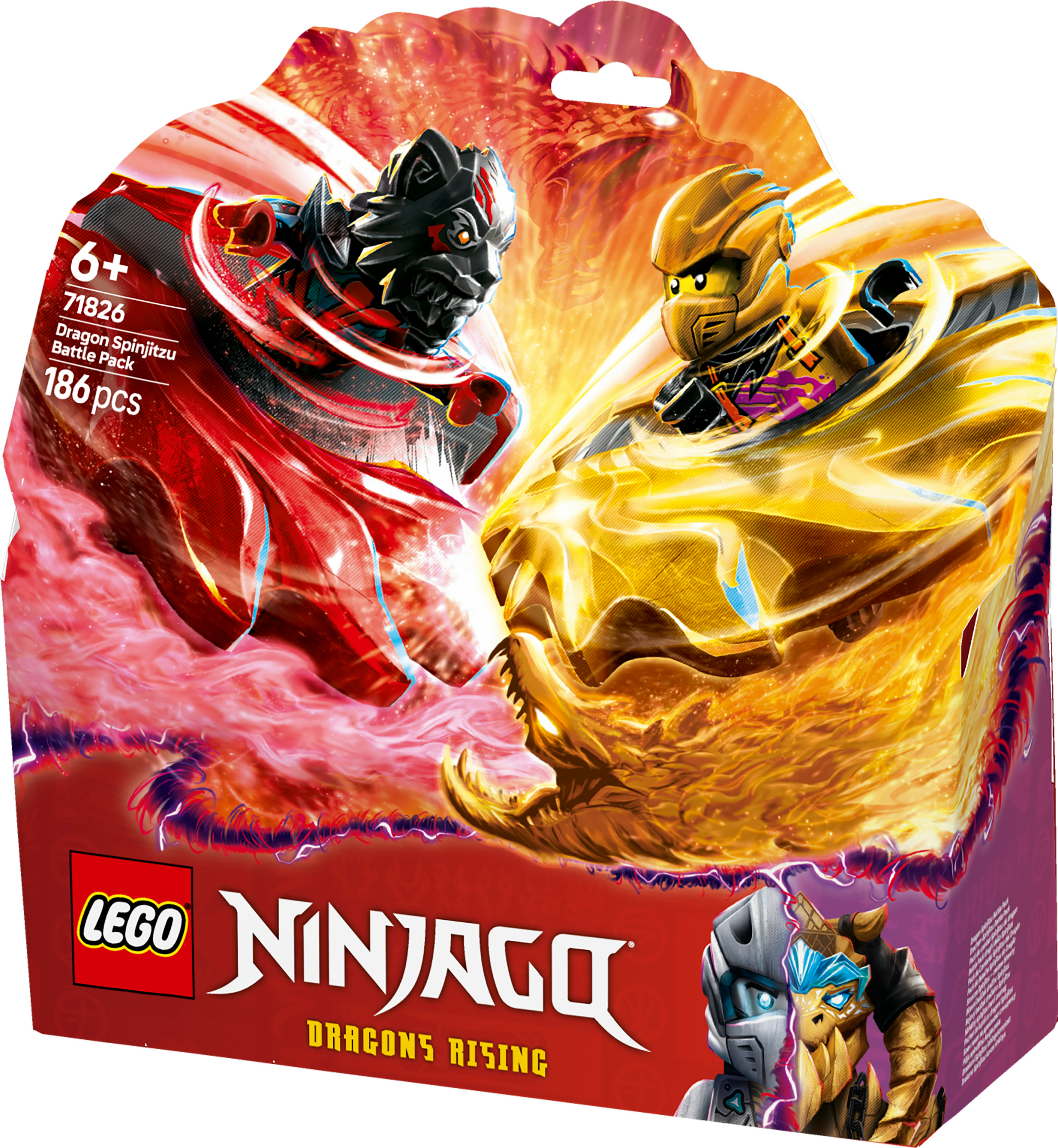LEGO NINJAGO Battle Pack draghi dello Spinjitzu