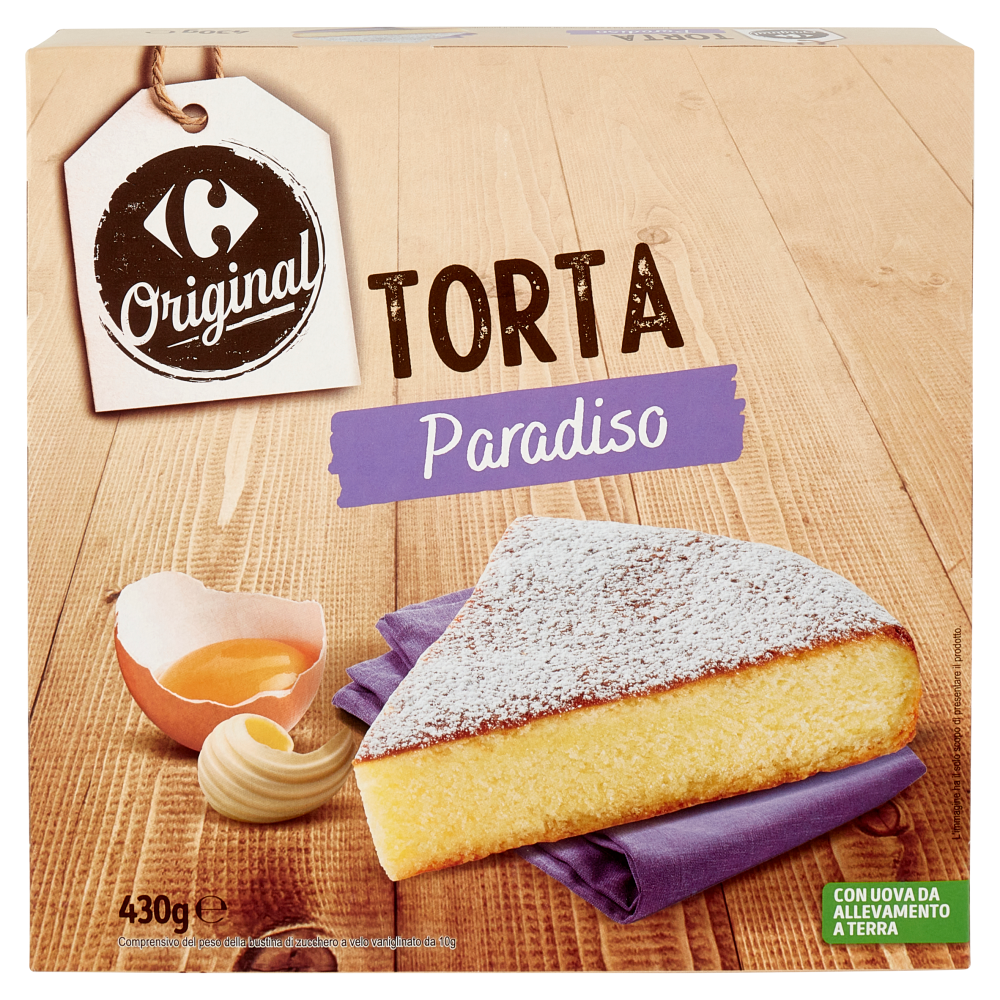 Carrefour Original Torta Paradiso 430 g