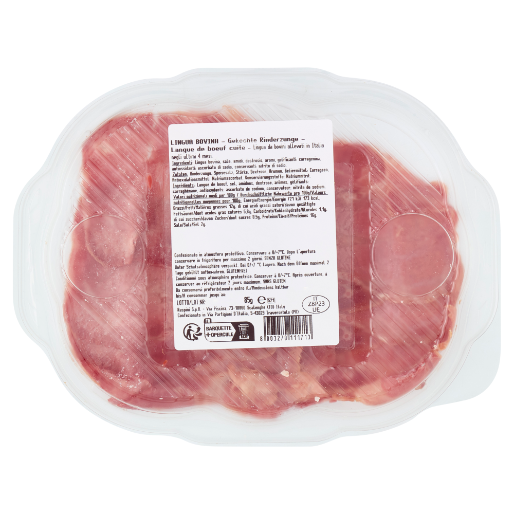 Raspini Lingua Bovina 85 g