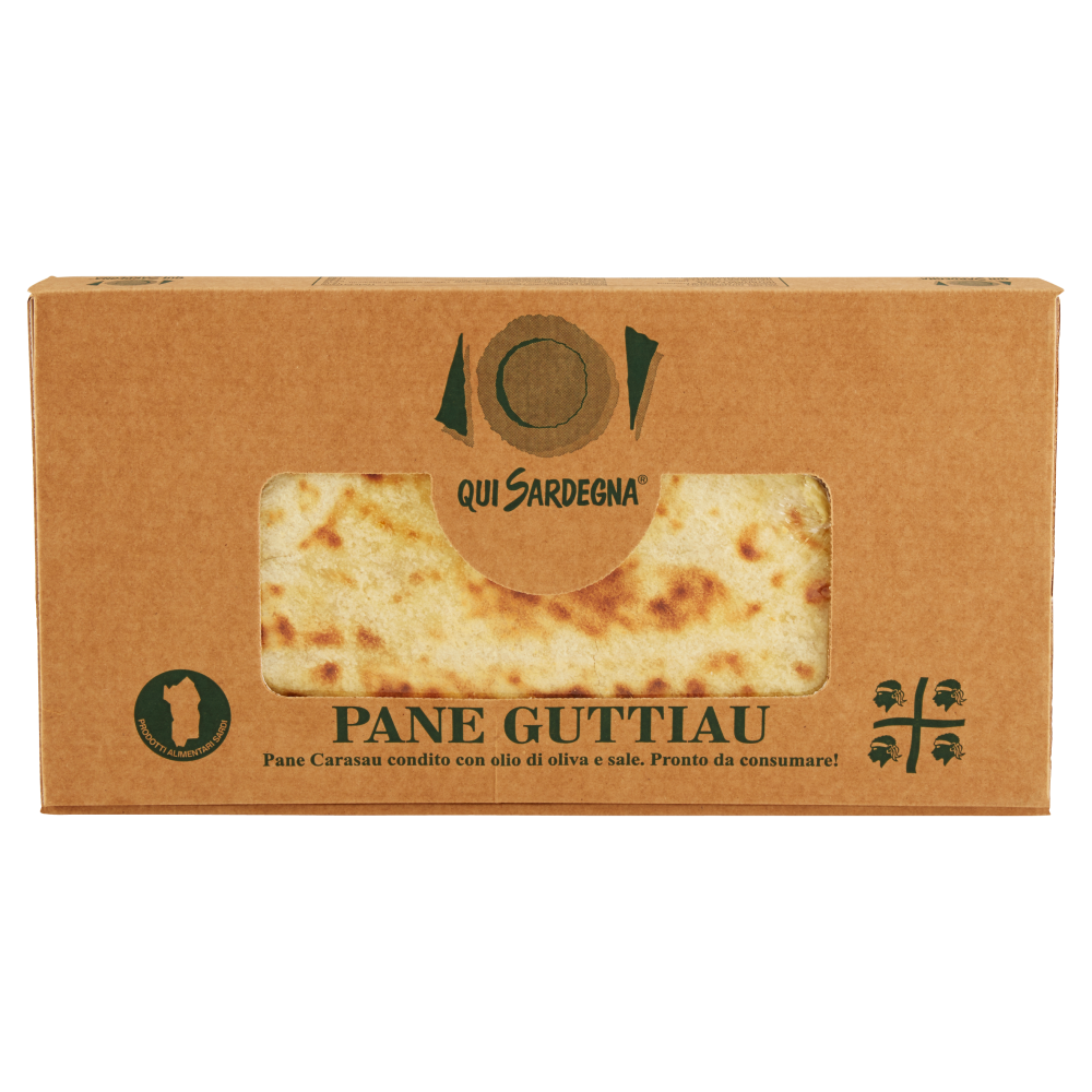 Qui Sardegna Pane Guttiau 4 Mori 300g
