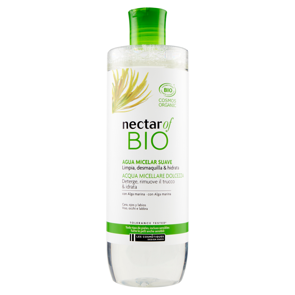 nectar of Bio Acqua Micellare Dolcezza Tutte le pelli anche sensibili  400 ml