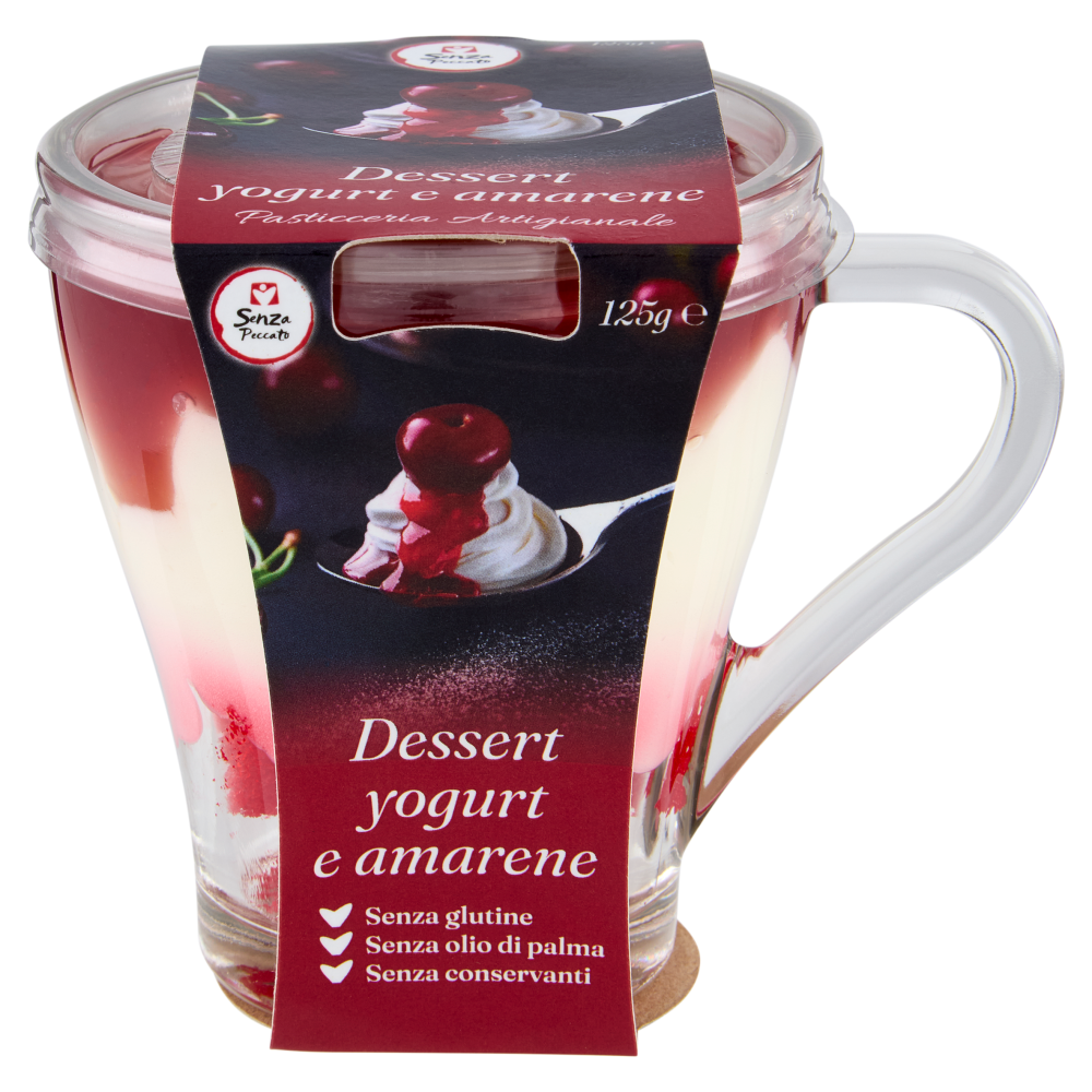 Senza Peccato Dessert yogurt e amarene 125 g
