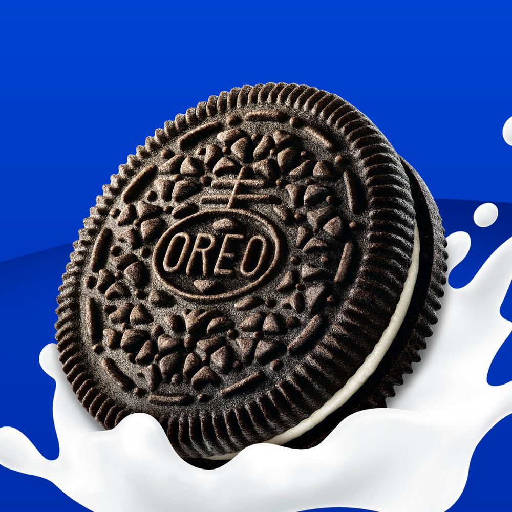 Oreo Original, Biscotti al Cacao Ripieni di Crema al Gusto Vaniglia 154 g - Confezione da 14 biscotti