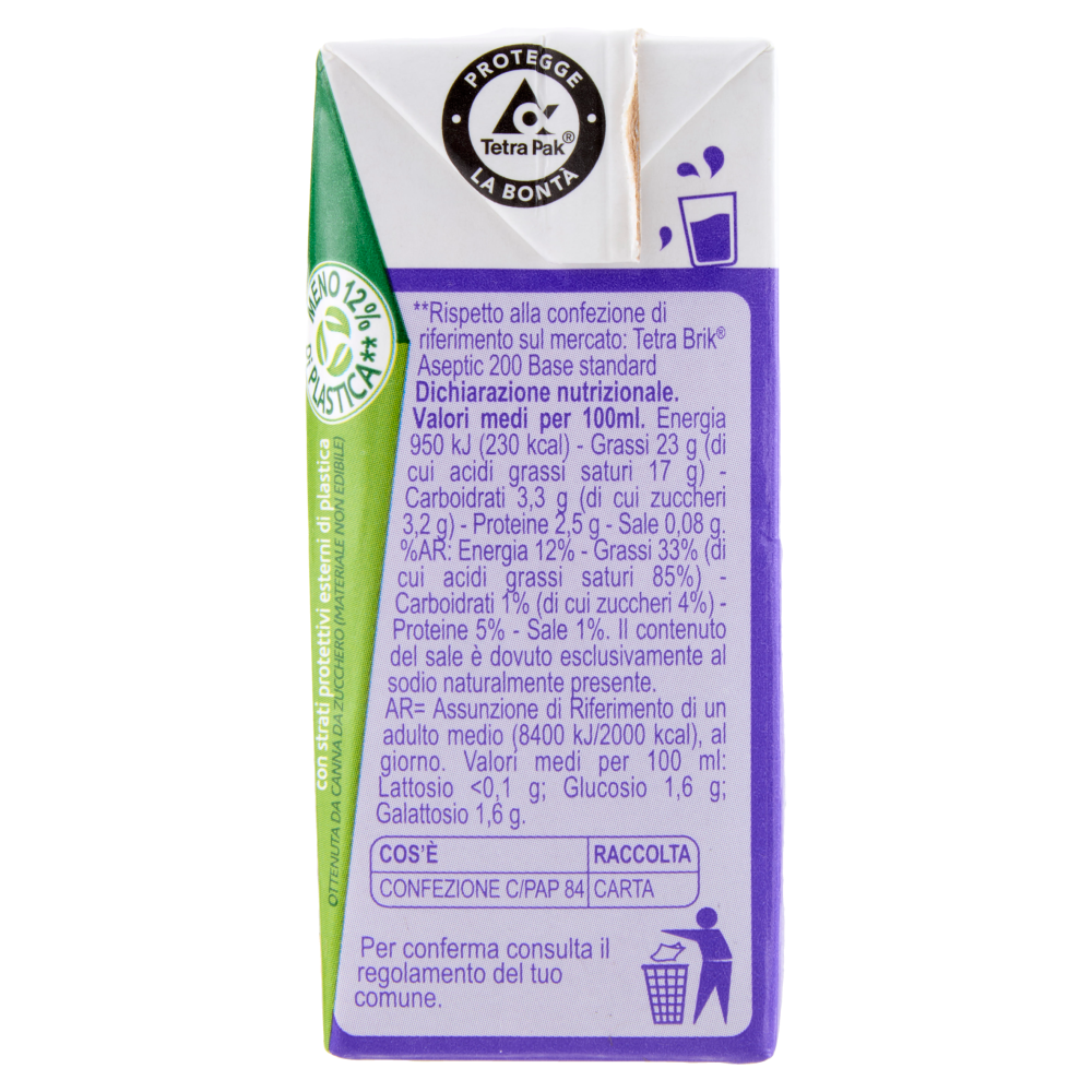 Carrefour Classic No Lactose!*Senza Lattosio Panna da Cucina 200 ml