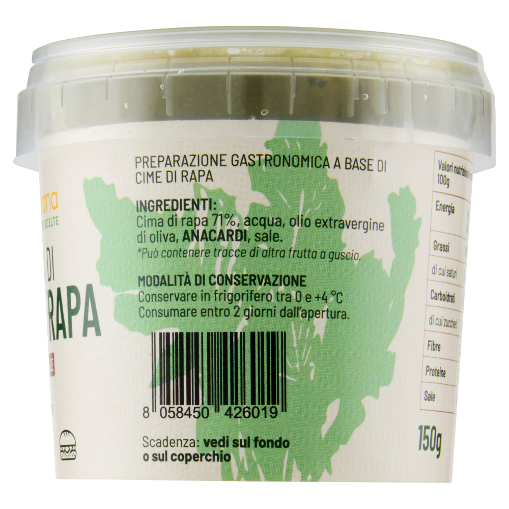 Agrinovana Crema di Cime di Rapa 150 g