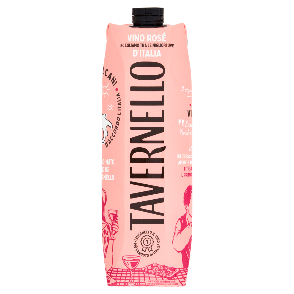 Tavernello Vino Ros&eacute; d'Italia 1 L