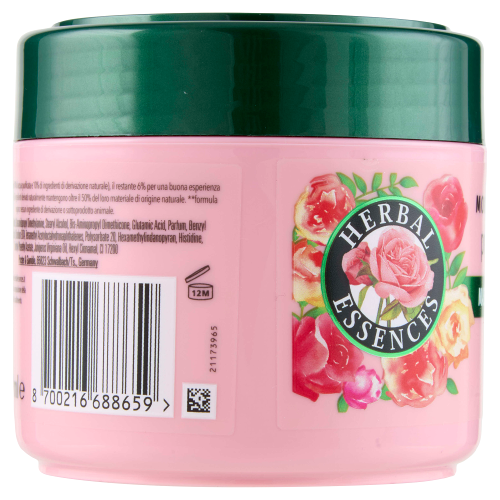 Herbal Essences Morbidi e Lucenti profumo di rosa Maschera per Capelli 300 ml