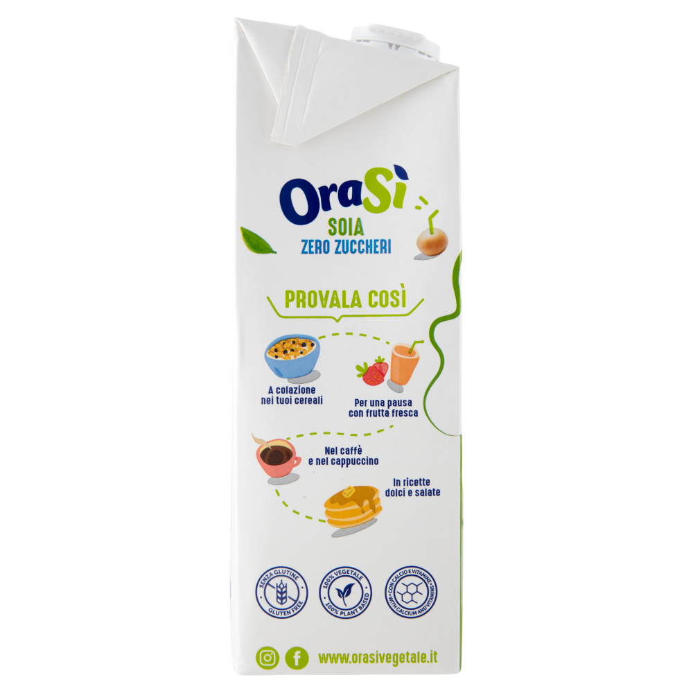OraSì Soia Zero Zuccheri 1 L