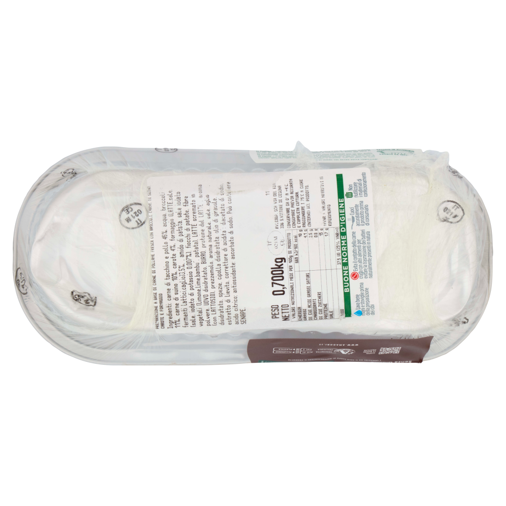 Amadori Buona Domenica Verdure e Formaggio 0,700 kg