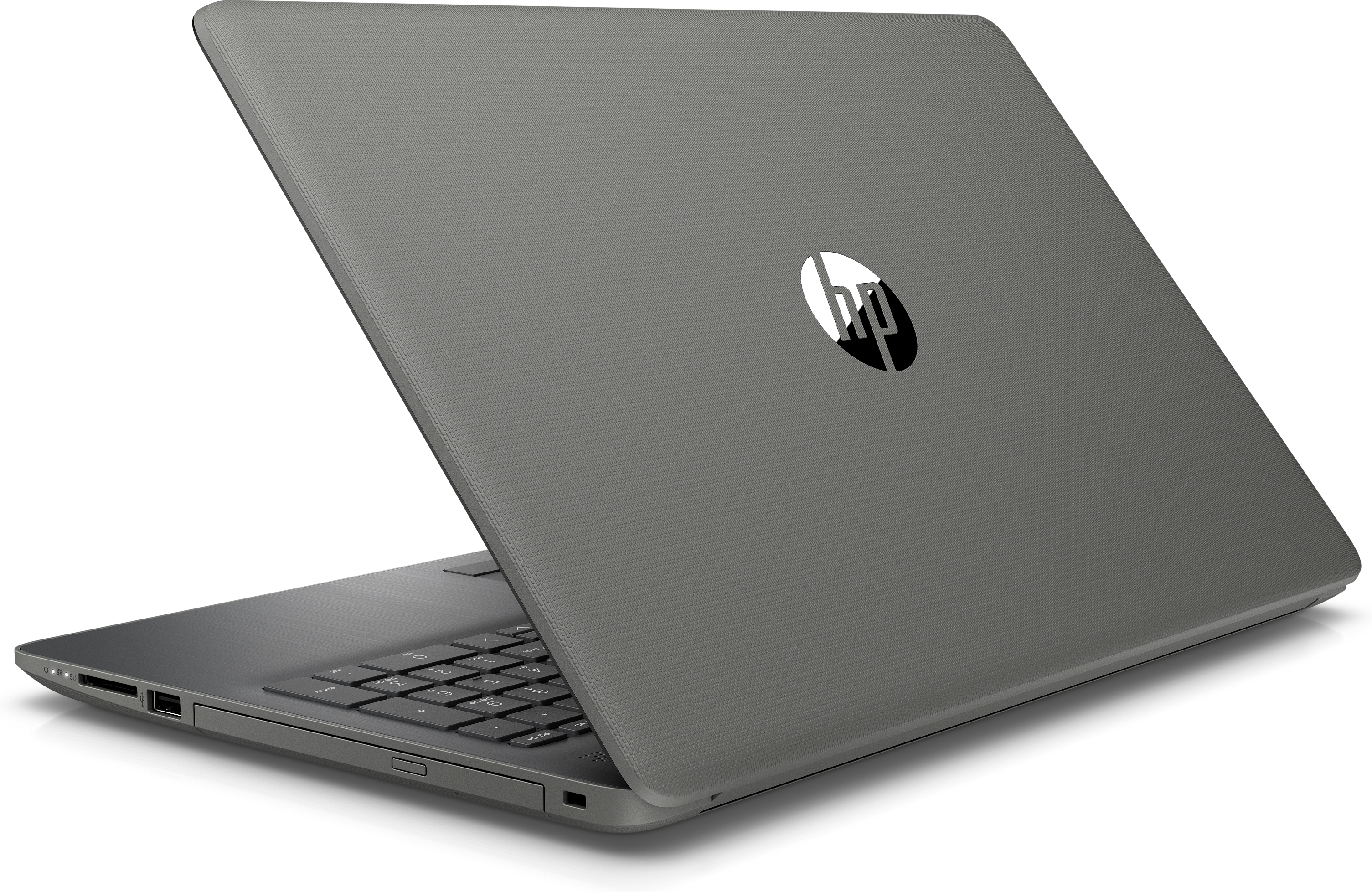 HP Notebook - 15-db0030nl AMD Ryzen™ 5 2500U Computer portatile 39,6 cm (15.6") HD 8 GB DDR4-SDRAM 1 TB HDD Wi-Fi 5 (802.11ac) Windows 10 Home Grigio, Argento