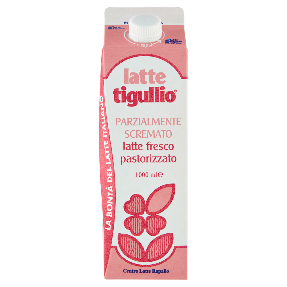 latte tigullio latte fresco pastorizzato Parzialmente Scremato 1000 ml