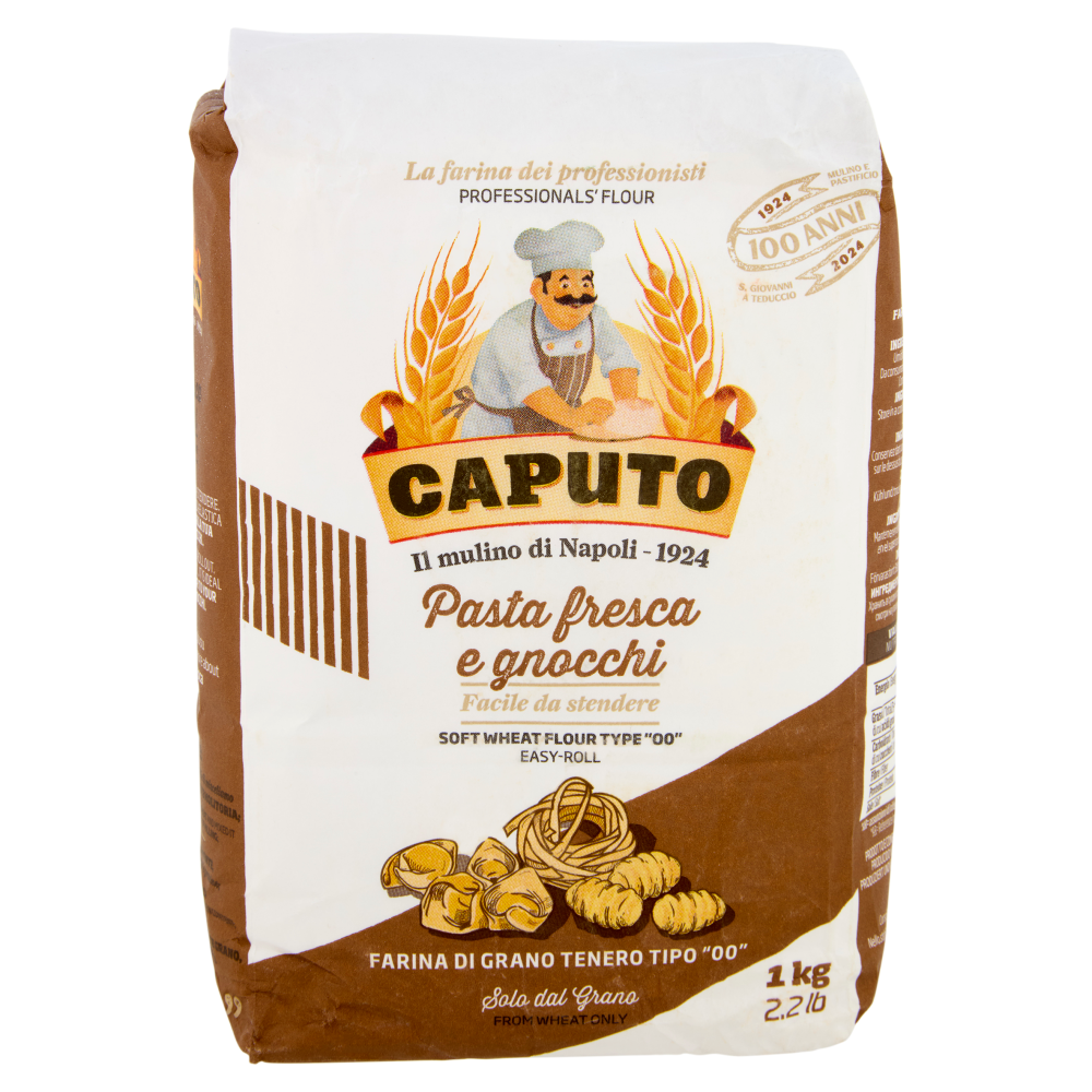 Caputo Pasta fresca e gnocchi Farina di Grano Tenero Tipo "00" 1 Kg