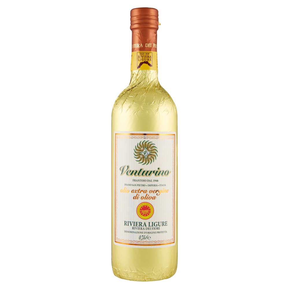 Venturino olio extra vergine di oliva Riviera Ligure Riviera dei Fiori DOP 0,75 l
