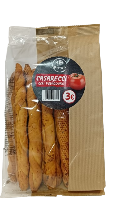 Carrefour il Mercato Grissini Caserecci con Pomodoro 165 g