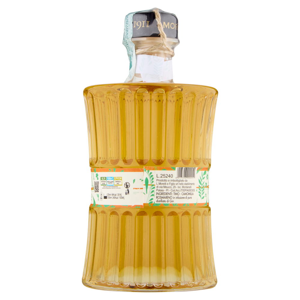 Morelli Gin Botanico Timo Camomilla Rosmarino 70 cl
